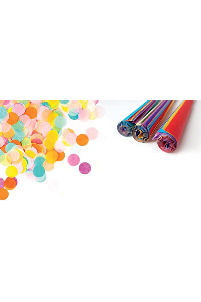 Interdruk Hartie de matase A3, neteda, 10 culori in role, Multicolor, 6 buc