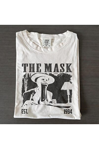 Grafftee Clothing Μπλουζάκι Unisex Oversize με στάμπα μάσκας
