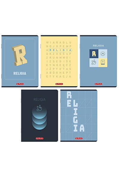 Herlitz Caiet religie A5 32 file multicolor set 10 buc