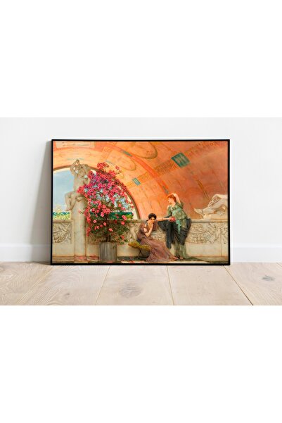 Pegziz Lorens Alma-Tadema Slika "Nesvesni rivali" | Viktorijanska klasična fi...