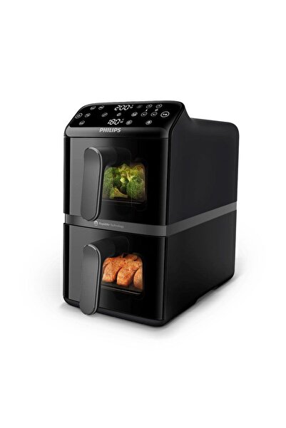 Philips Σειρά Airfryer 4000 NA460/00, 10 λίτρα, 2750 βατ, 2 κάθετα καλάθια τω...
