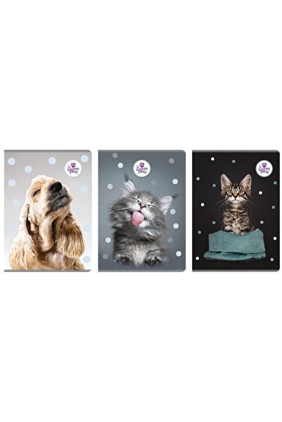 Beniamin Caiet A4 The Sweet Pets, 60 file in carouri, coperta moale, colturi ...