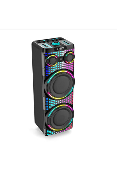 Electromures Boxă portabilă activă Bluetooth EM 1009, 100W, 2 x 12 inci, Blue...