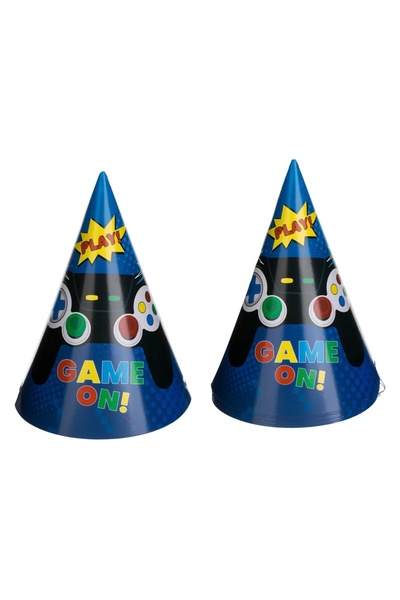 Baloane Vesele Set 6 Coifuri Petrecere Aniversare Tematica Jocuri Video COF20