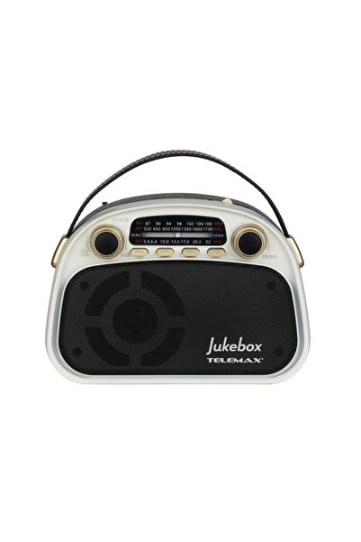 NO BRAND Φορητό ραδίοφωνo Retro με Bluetooth Telemax Jukebox VX-1982