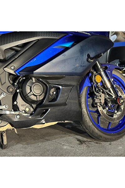 ARONA ملصق ياماها YZF-R25 2019-2024 من الكربون لتزيين اللحية السفلية، موديل 2...