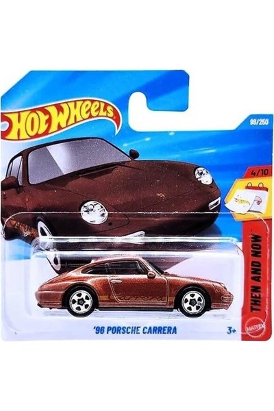 HOT WHEELS '96 Porsche Carrera - Then and Now Series Metal Toy Car