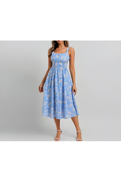OMS Rochie de vara midi cu imprimeu floral