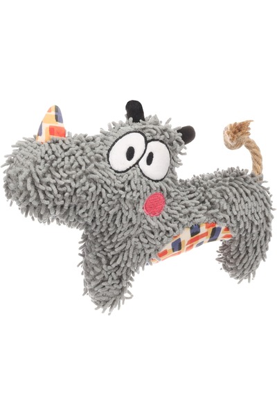 Flamingo Wicker String Sound Fabric Rhino Toy