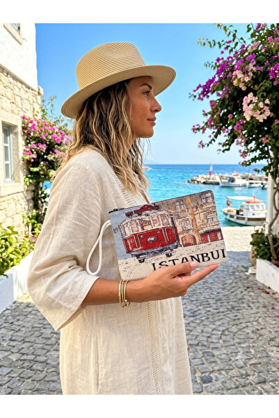 Gamy Crafts Τσάντα από υφαντό καμβά - Υφασμάτινη τσάντα Bohemian - Τσάντα μακ...
