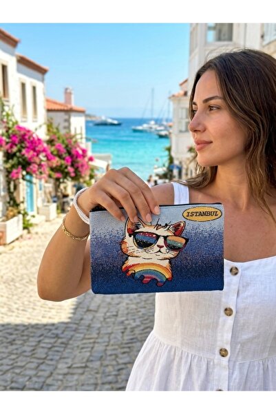 Gamy Crafts Τσάντα από υφαντό καμβά - Υφασμάτινη τσάντα Bohemian - Τσάντα μακ...