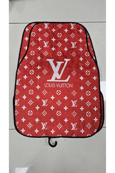 şimika tuning tuningmarketim Lv Red and White Patterned Anti-Slip Base Decora...