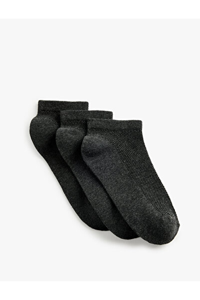 Koton Set of 3 Basic Booties Socks
