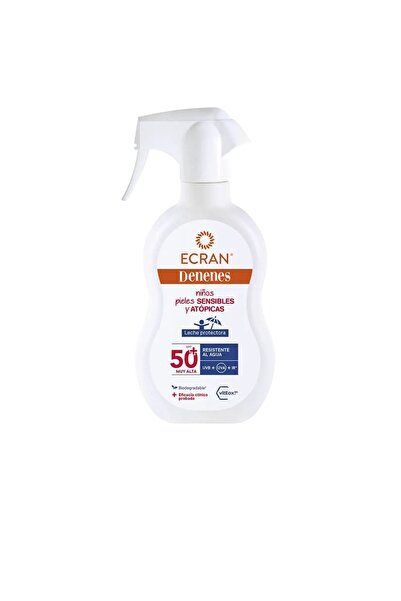 Denenes Lapte protector pentru ten si corp ECRAN SENSITIVE SPF50+ 300 ml