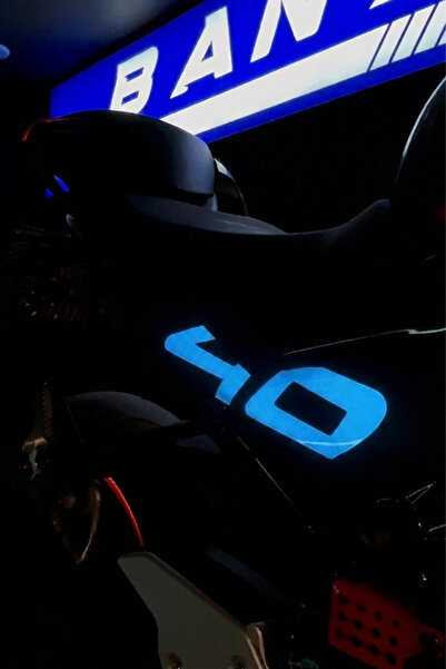 Banxtre 40 ملصقًا مكتبيًا مع عاكسات ضوئية (يمين ويسار) لـ CFMOTO 450SR
