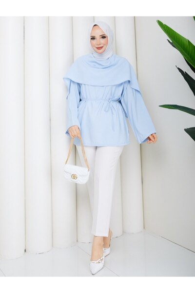 REMA BUTİK Tunic with Cape Detail