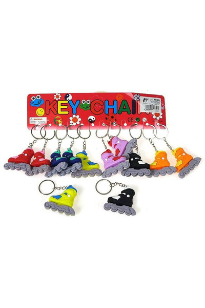 adar Brelocuri set 12 piese silicon multicolor