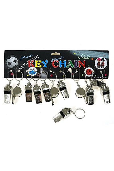 adar Set 12 brelocuri metalice ADAR, breloc cu fluier, inel pentru chei, Mult...