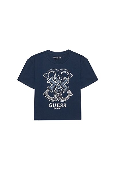 Guess Tricou de fată J6RI28K6YW4 Bleumarin