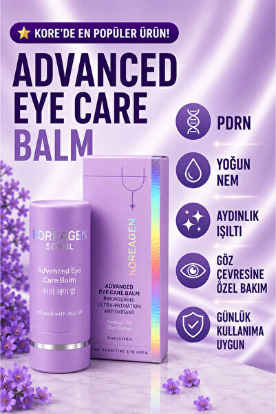 Koreagen Eye Balm Göz Altı ve Göz Çevresi Bakım Kremi 7 ml | Yoğun Nem ve Kır...