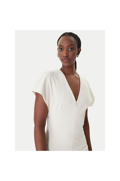 Patrizia Pepe Rochie de cocktail pentru femei 8A1663 A6F5 Crem