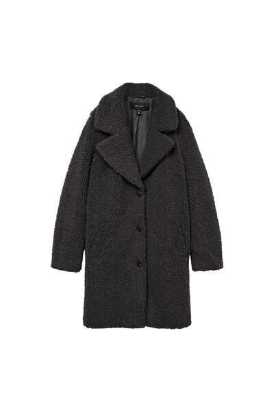Vero Moda Piele artificială de oaie pentru femei 10289938 Gri