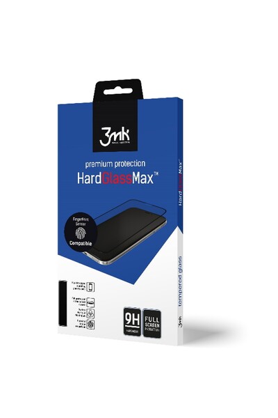 3MK HardGlassMax Προστασία Οθόνης Premium 9H (Samsung Galaxy Note 10+ Μαύρο) ...