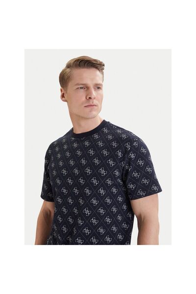 Guess Tricou bărbătesc M6GP34K3200 Bleumarin