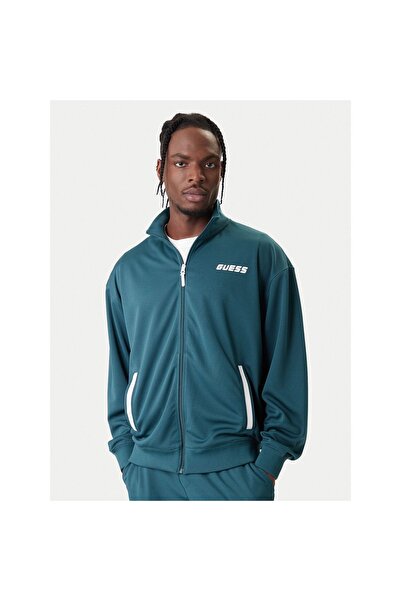 Guess Bluză bărbătească Z6RQ06KD482 Verde