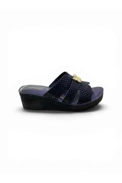 Apella Women's Wedge Heel Butterfly Slippers