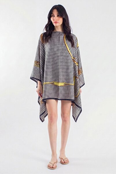 byözlemyazan Patterned Asymmetrical Women's Beach Pareo
