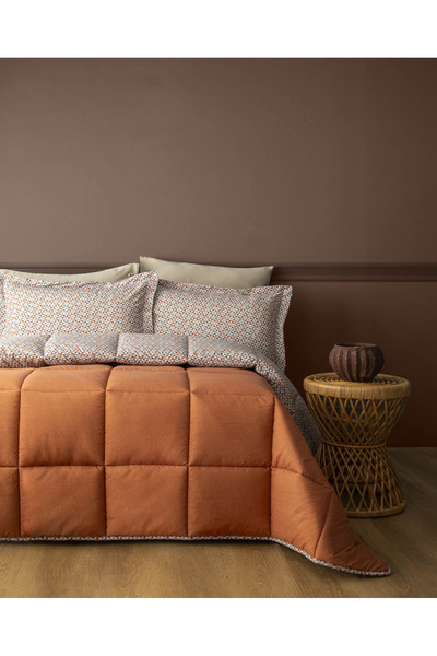 Apricitas HOME طقم نوم فردي صغير من ويند تيراكوتا