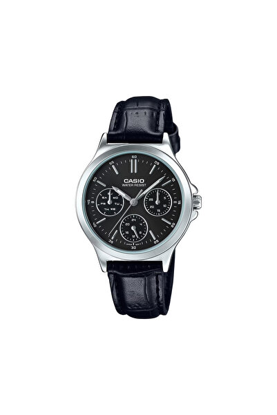 Casio ساعة نسائية بمينا أسود - LTP-V300L-1AUDF