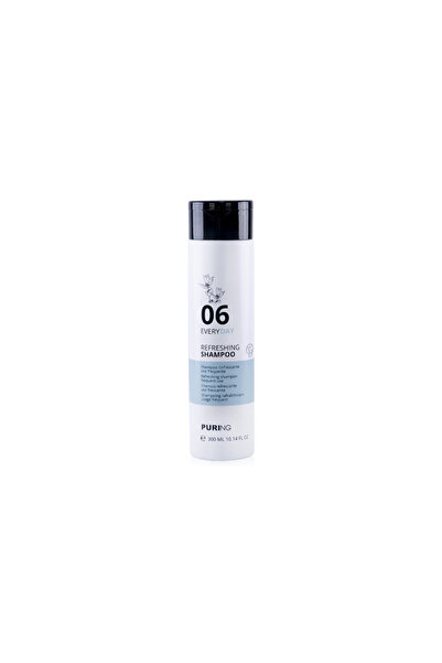 PURING 06 Everyday Sensitive Scalp Refreshing Shampoo with Mint and Menthol f...