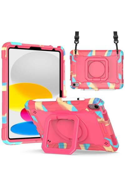 SIGLOO Husă Clamshell Antisoc Suport 360 pentru Apple iPad Air 11 Air 5 Air 4...