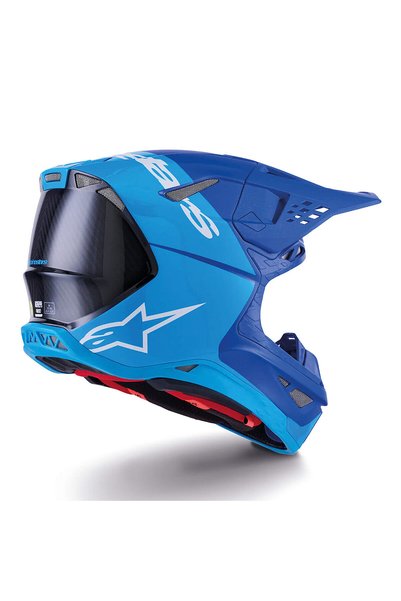 Alpinestars Supertech M10 Flood Off-Road Kaskı Mavi