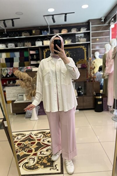 HÜMEYRA BUTİK بنطلون مزدوج الساق