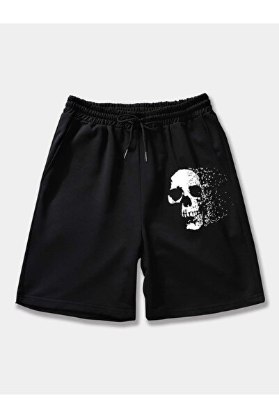 bellanova Pantaloni scurți de vară unisex, supradimensionați, cu croială conf...