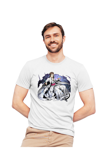 Generic Fashion World Bleach Anime Design High Quality Printing Cotton T-Shirt