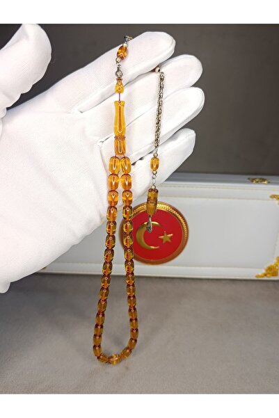 HALİL KOÇAK Fire Amber Prayers Beads Handcrafted by Master Artisans