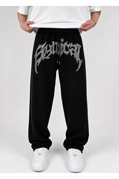 zaee Syncl Stoned Baggy Adjustable Leg Sweatpants