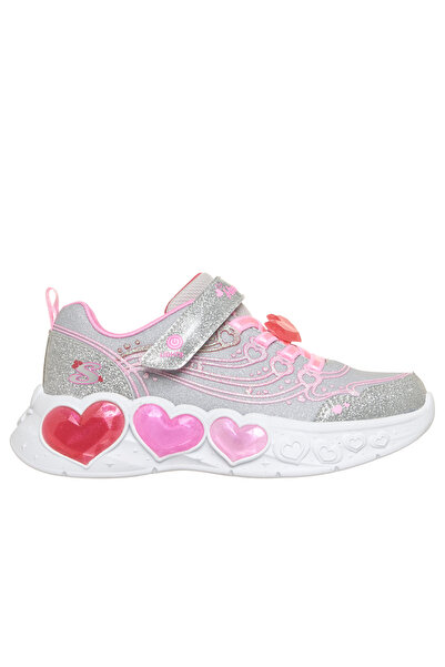 SKECHERS Sports Shoes Kids Enchanted Heart Lights 34 Sports Shoes