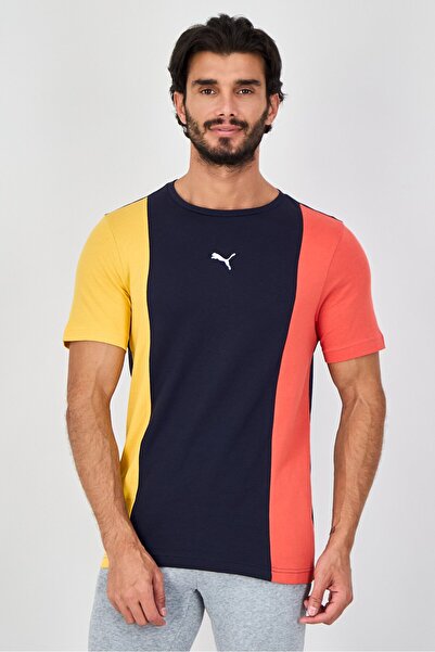 Puma Men Sportswear Fit Short Sleeve Outdoor T-Shirt, Multicolor