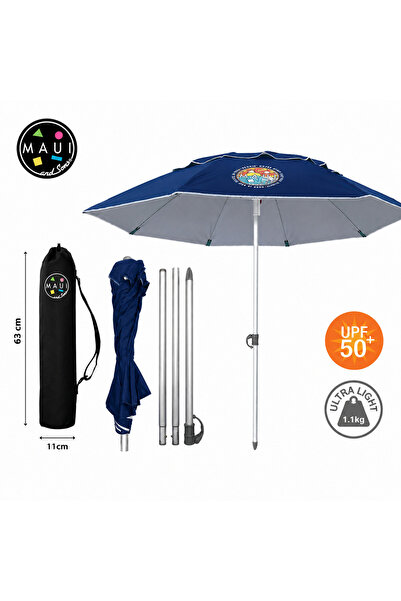 Maui and Sons Umbrelă de plajă Maui & Sons 170 cm UPF50+ Ultraușoară 1.1 kg -...