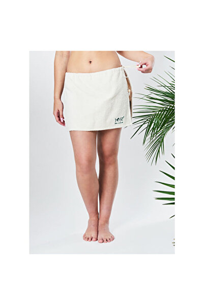 YEYE Made In Nature Fustă cu pantaloni scurți FROTTE OEKO-TEX ®   Ecru Standa...