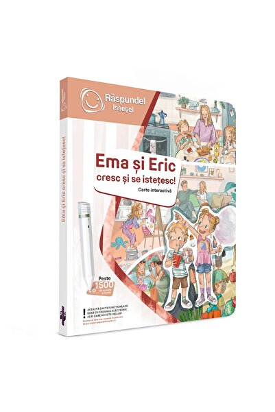 Raspundel Istetel Carte interactiva, Raspundel Istetel, Ema si Eric cresc si ...