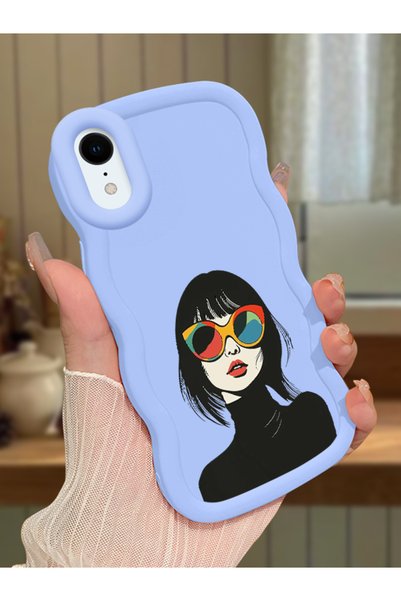 Hontinga حافظة متوافقة مع هاتف iPhone XR، حافظة حماية للكاميرا من السيليكون ا...