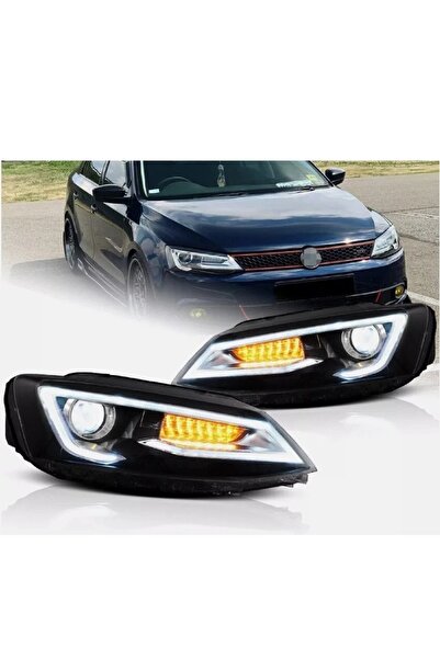 X POWER TUNİNG volkwagen jetta 2014.2017 audi dizayn mercekli ledli far