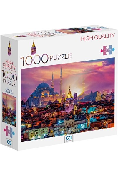 Yıldızan Istanbul Landscape 1000 Pieces 2,2mm Thickness 48X68Cm Professional ...