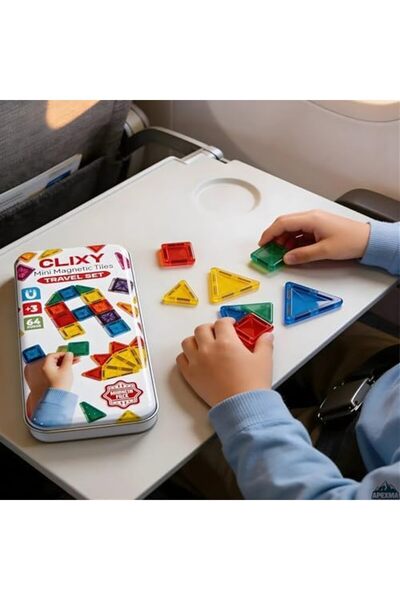 Yıldızan Nry Shop Toy Educational Stem Magnetic Building Blocks 64 Pieces – 3...